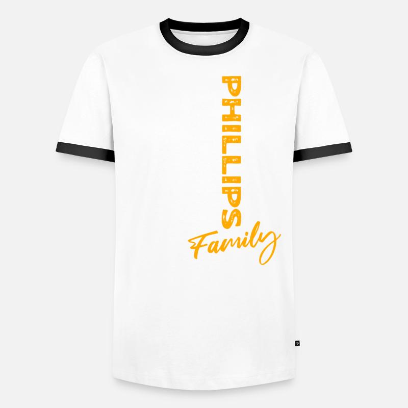 Phillips États-Unis T-shirt contrasté Homme