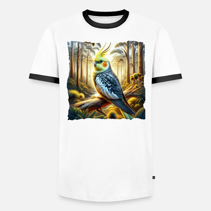 Calopsitte T-shirt contrasté Homme
