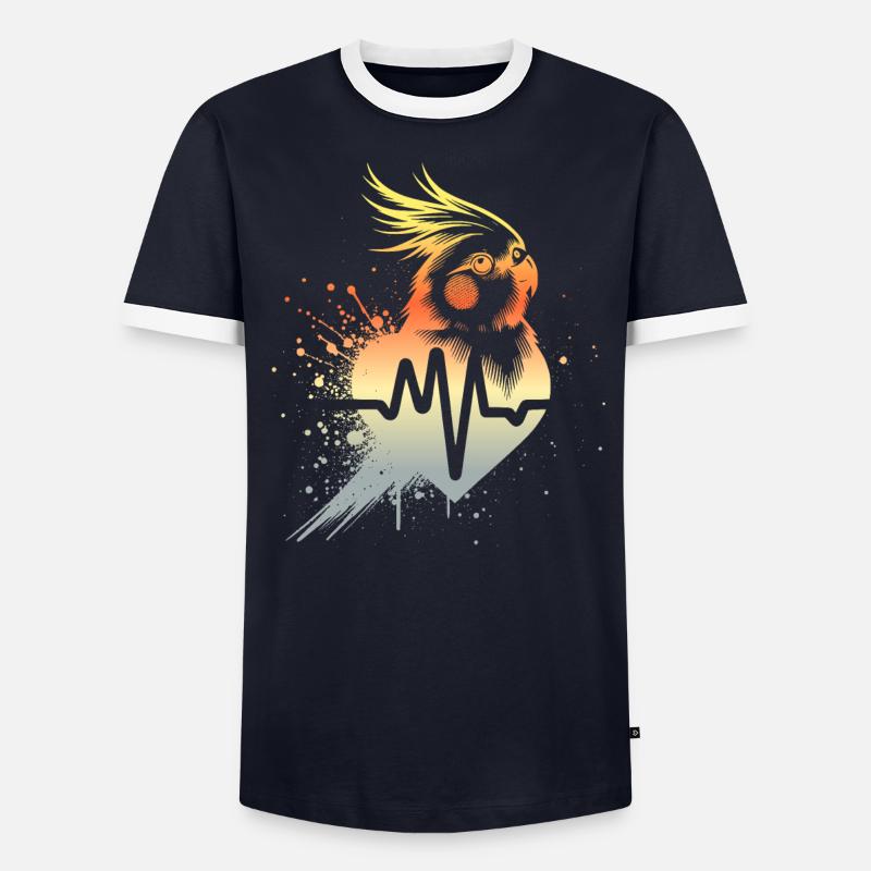 Cardio calopsitte T-shirt contrasté Homme
