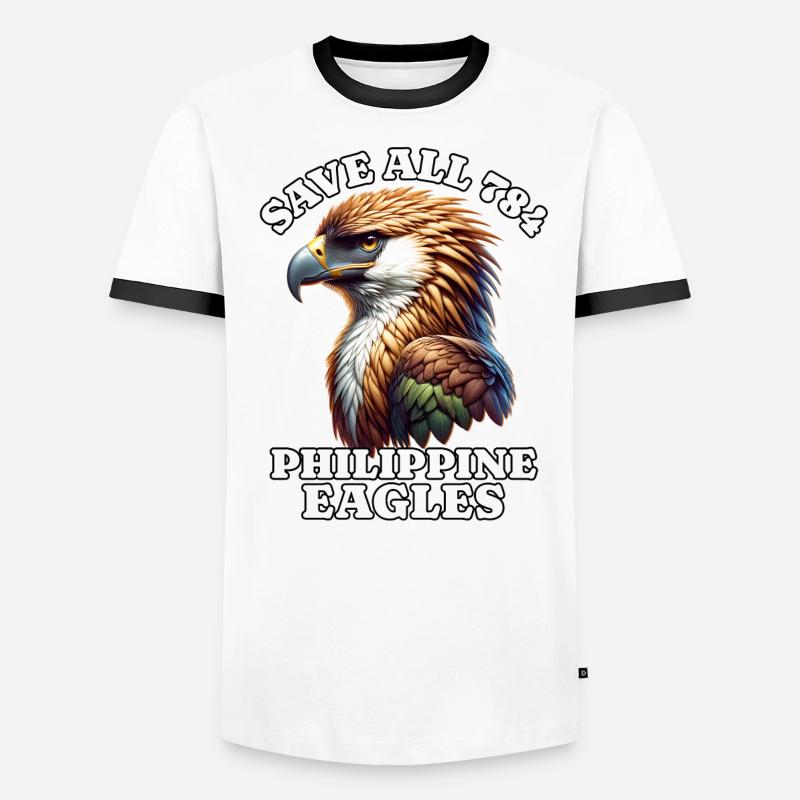 Sauvez Monkey Eagle T-shirt contrasté Homme