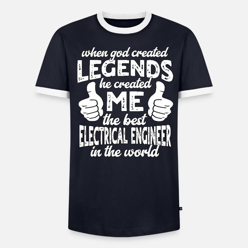 Best Electrical Engineer Legend - Men's Ringer Shirt - undefined