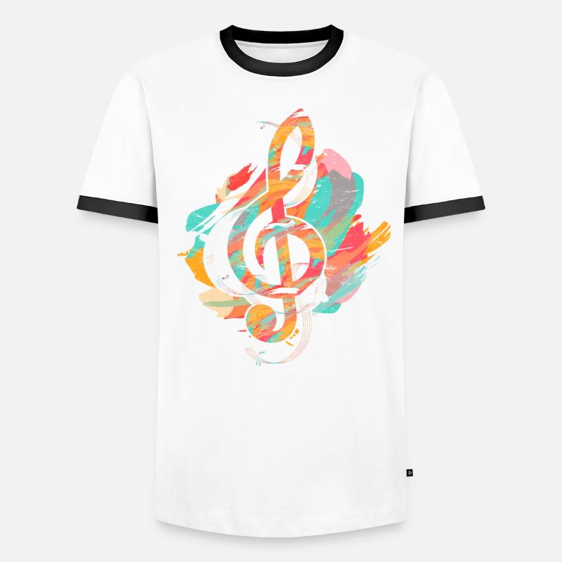 Clef Men's Ringer Shirt