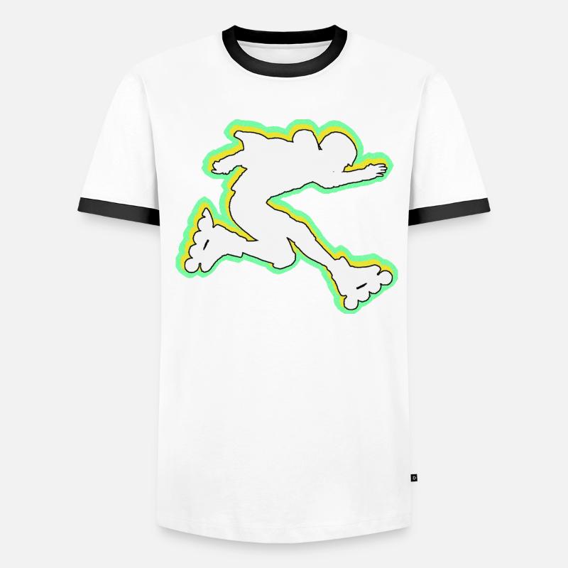 Rollerblades rollers T-shirt contrasté Homme
