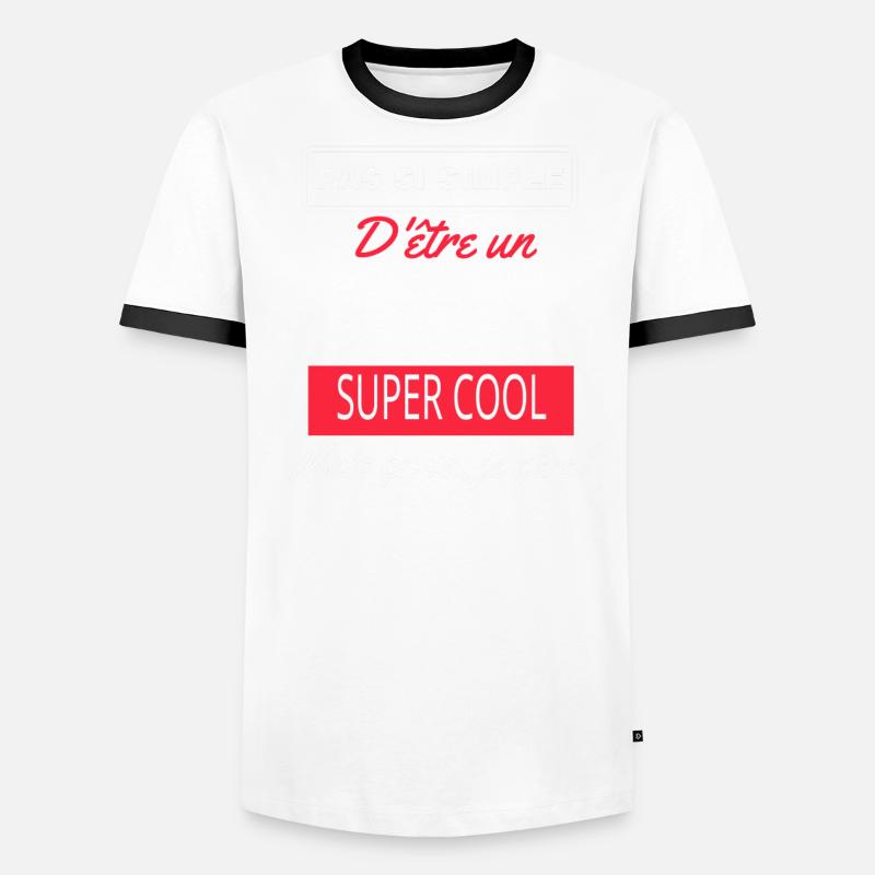 pas si simple AIDE SOIGNANT T-shirt contrasté Homme
