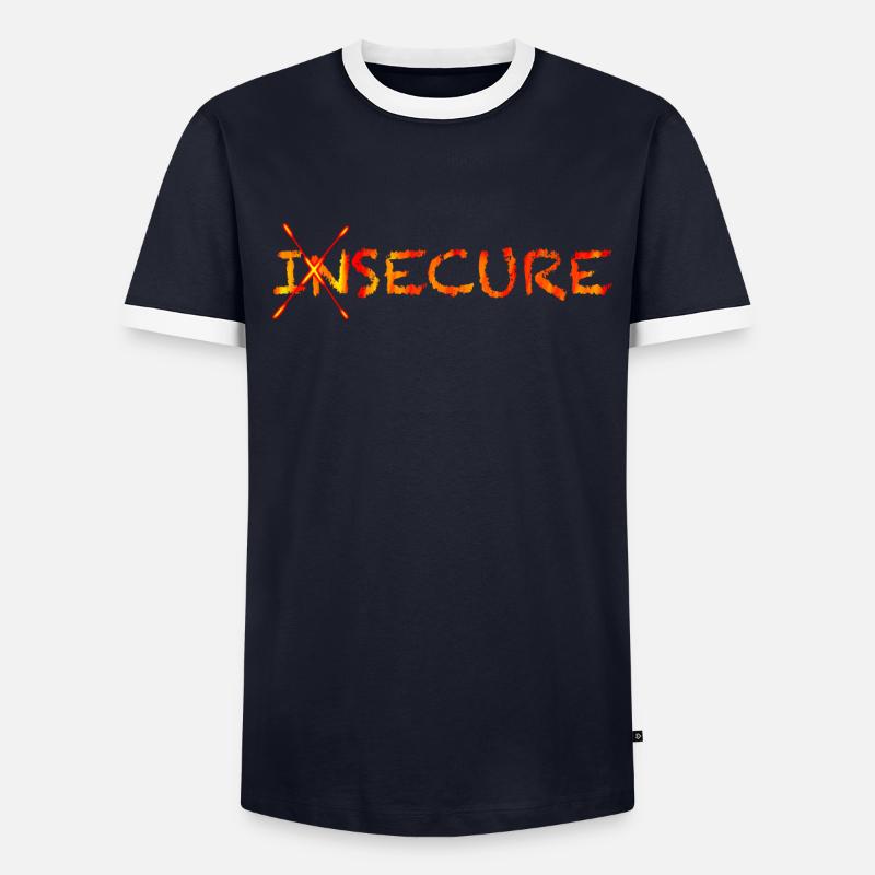 secure T-shirt contrasté Homme