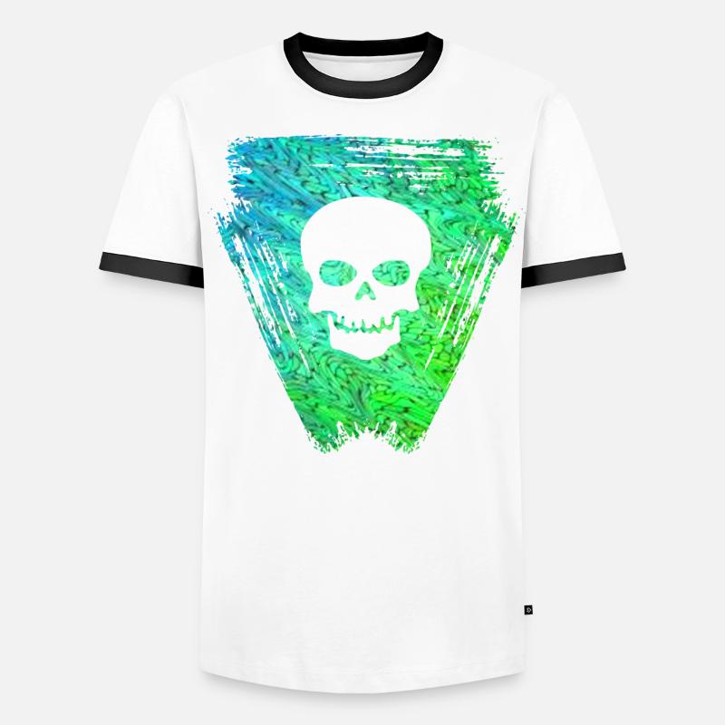 Crâne 2 E 5 T-shirt contrasté Homme