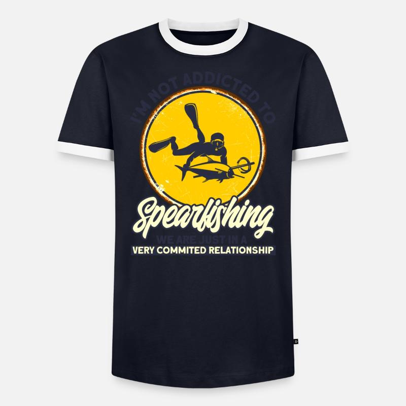 Spearfisher Very committed spear relationship Men's Ringer Shirt