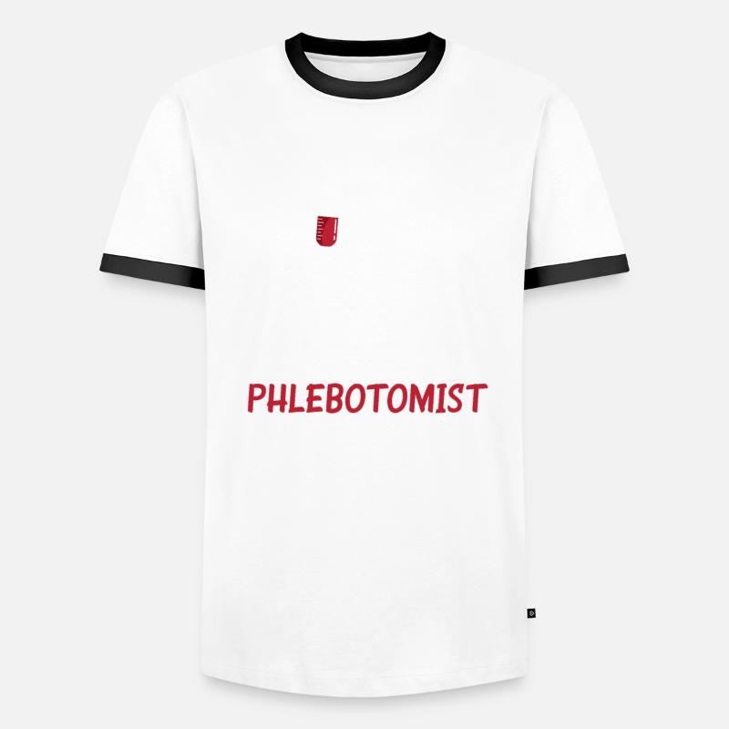 Force de perforation T-shirt contrasté Homme