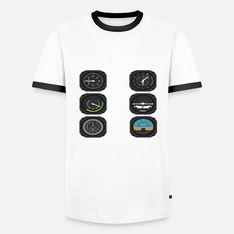 Pilots 6 Pack Funny Pilot T-shirt contrasté Homme