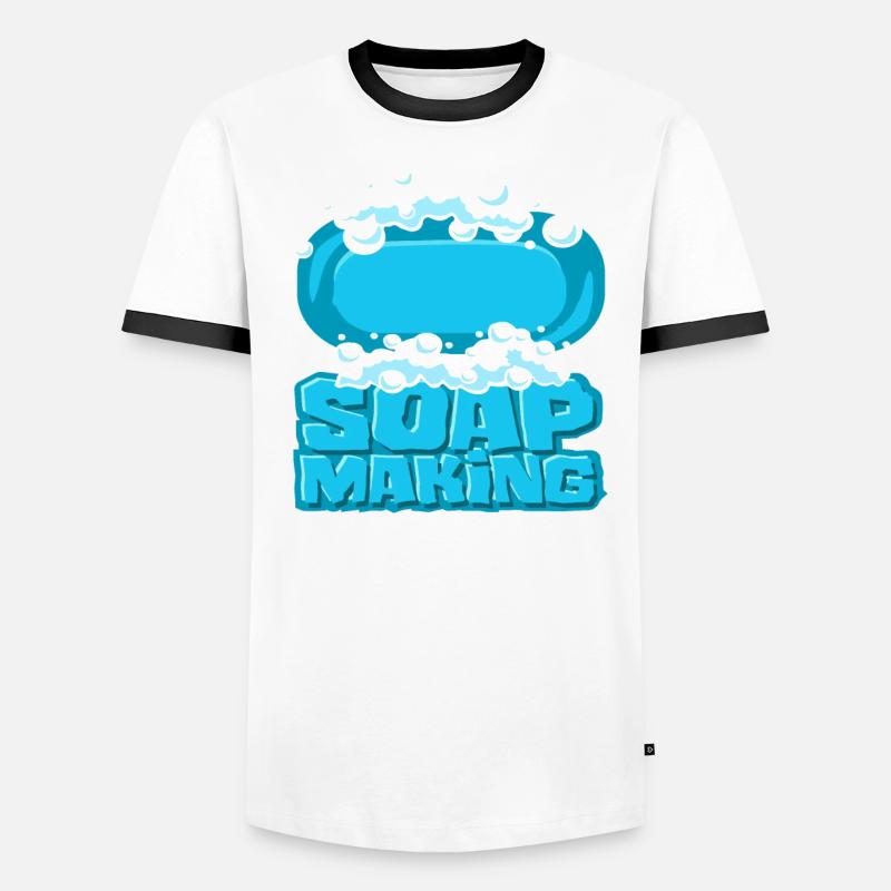 Soap Making Instructions Men's Ringer Shirt