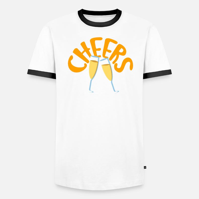 Ein Hoch Auf Das Ende Einer Fehlerhaften Scheidung Männer Kontrast-T-Shirt