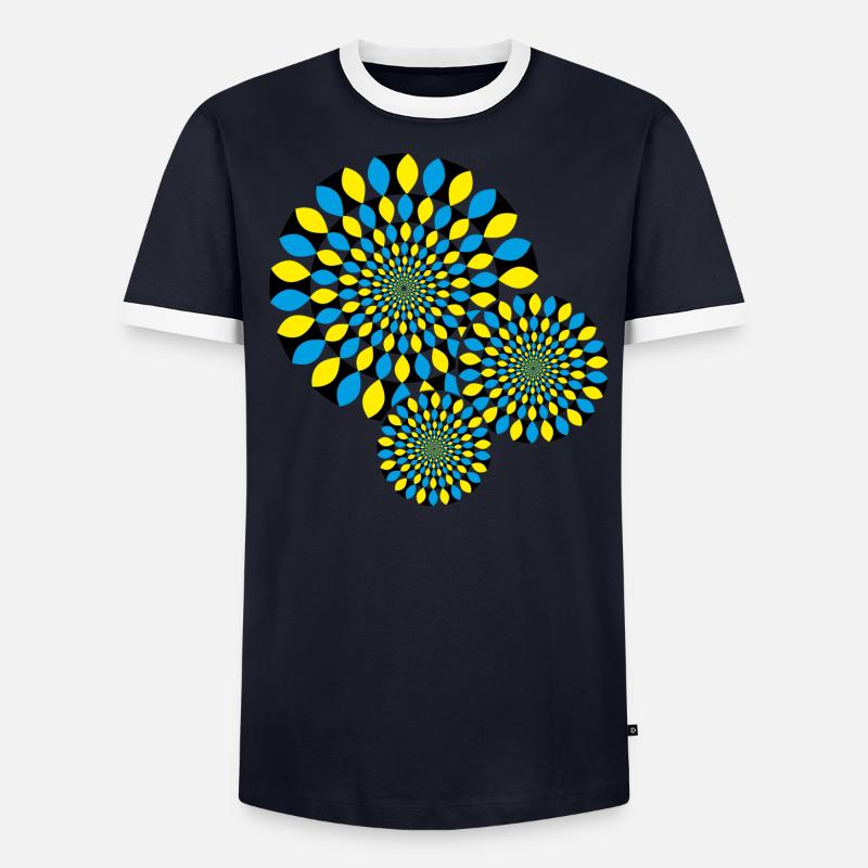 Optical Illusion Men's Ringer Shirt