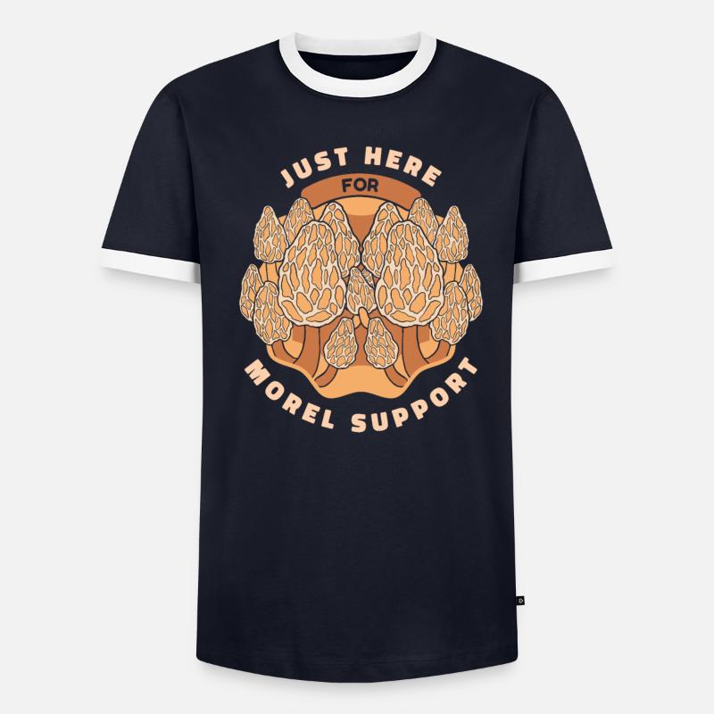 Champignons Champignons Champignon Champignon T-shirt contrasté Homme