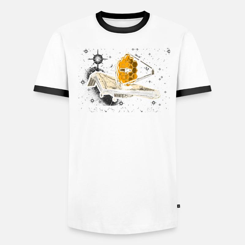 Télescope spatial James Webb T-shirt contrasté Homme