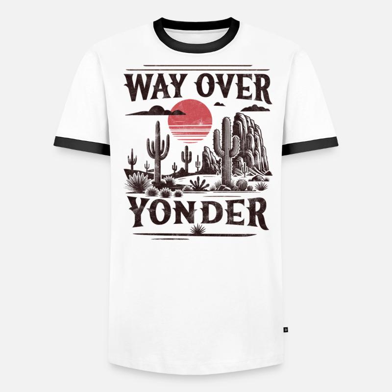 Là-bas T-shirt contrasté Homme