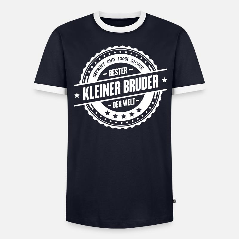 Bester kleiner Bruder Männer Kontrast-T-Shirt