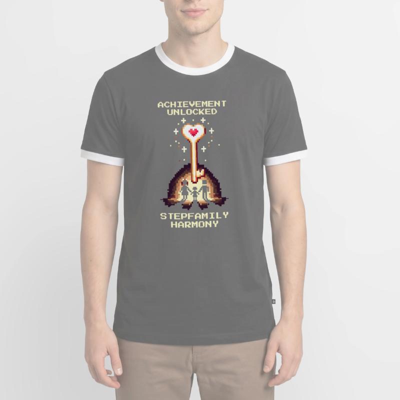 Harmonie Patchwork Débloquée | Patchwork T-shirt contrasté Homme
