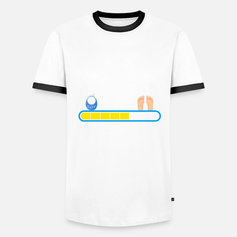 Papa 2026 Loading Männer Kontrast-T-Shirt