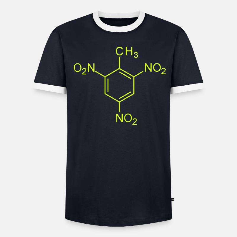 TNT Molecule Men's Ringer Shirt
