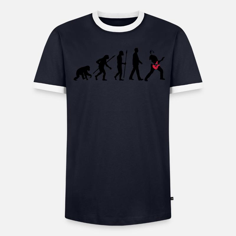 evolution_rocks_032012_a_2c Men's Ringer Shirt