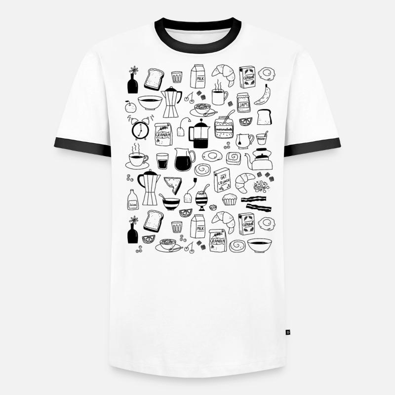 Breakfast Men's Ringer Shirt