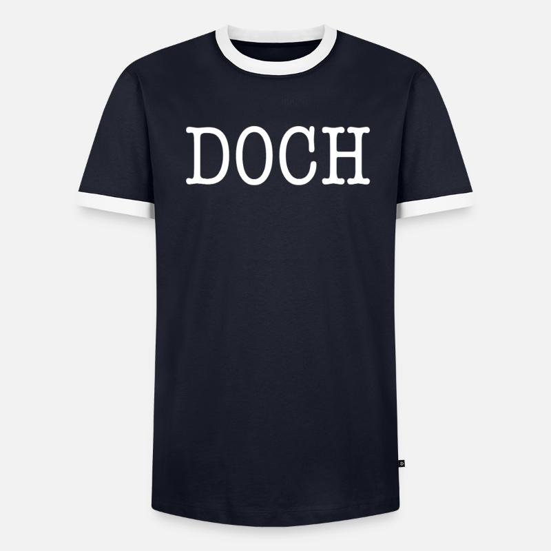 Doch - Männer Kontrast-T-Shirt - undefined