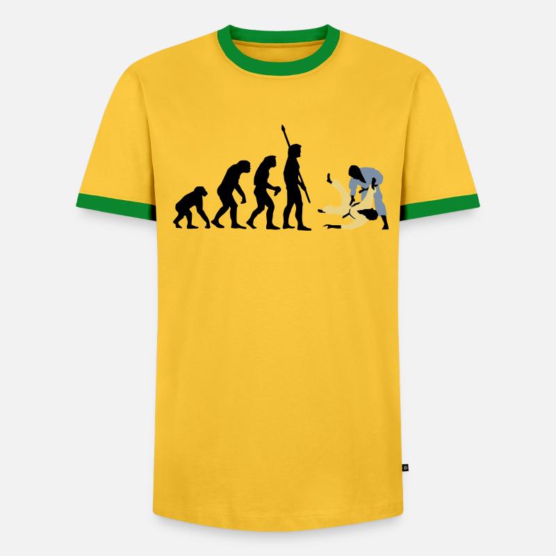 evolution_judo_a_3c - Männer Kontrast-T-Shirt - undefined