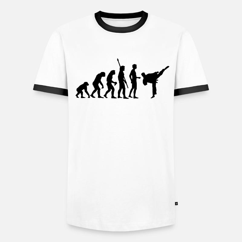 evolution_kampfsport Männer Kontrast-T-Shirt