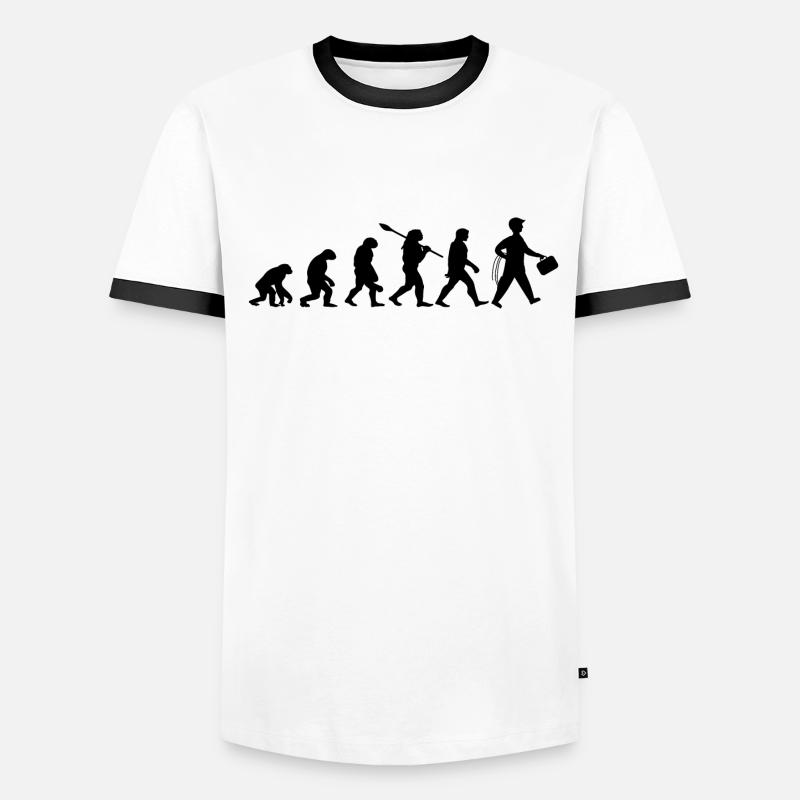 Handwerker der einzig echte - DIY !! Männer Kontrast-T-Shirt