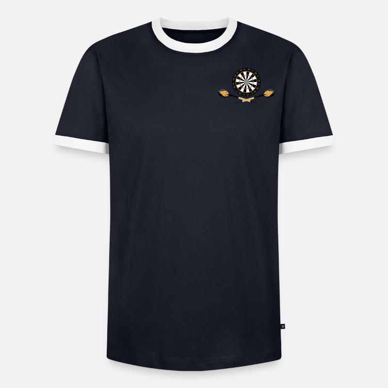 jeu de fléchettes T-shirt contrasté Homme
