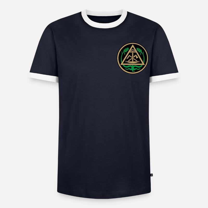 Emblème de guilde Zimmerer T-shirt contrasté Homme