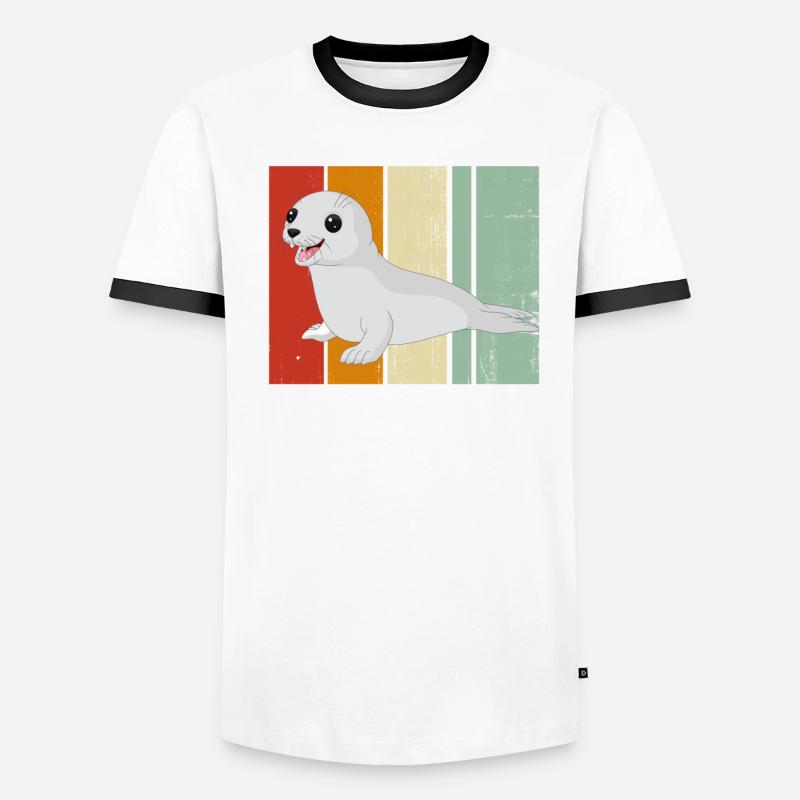joint T-shirt contrasté Homme