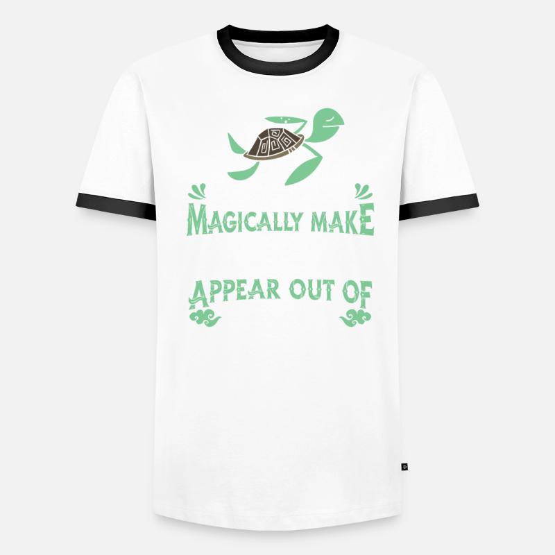 Turtle Sea Turtle Men's Ringer Shirt