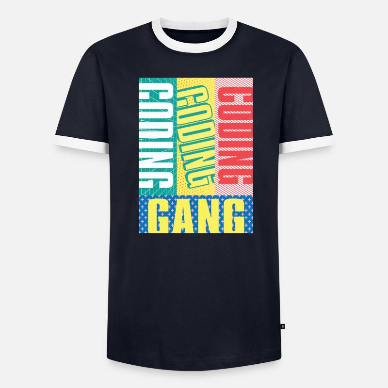Programmer Coder Software Developer - Men's Ringer Shirt - undefined