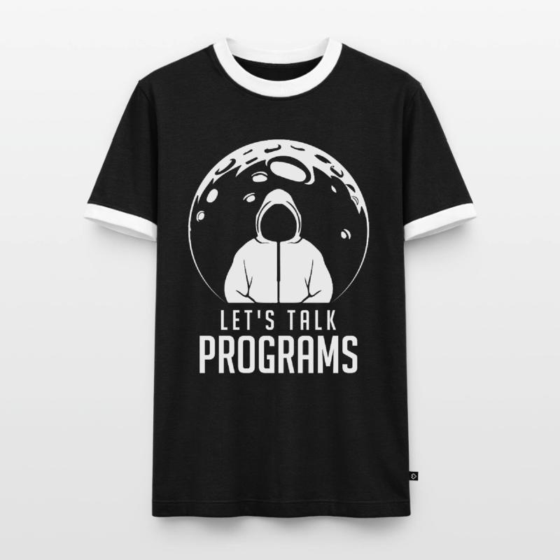 Programmierer Coder Software Entwickler Männer Kontrast-T-Shirt