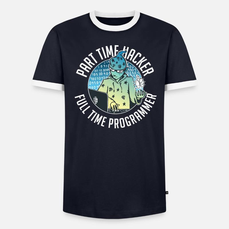 Programmer Coder Software Developer - Men's Ringer Shirt - undefined