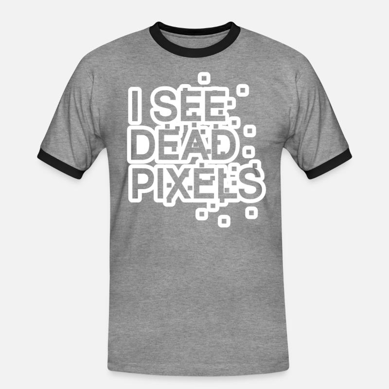 Programmierer Coder Software Entwickler - Männer Kontrast-T-Shirt - Grau meliert/Schwarz