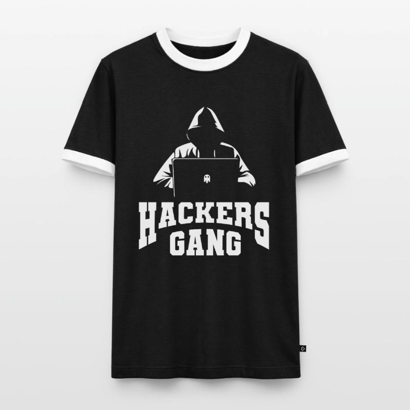 Programmierer Coder Software Entwickler Männer Kontrast-T-Shirt