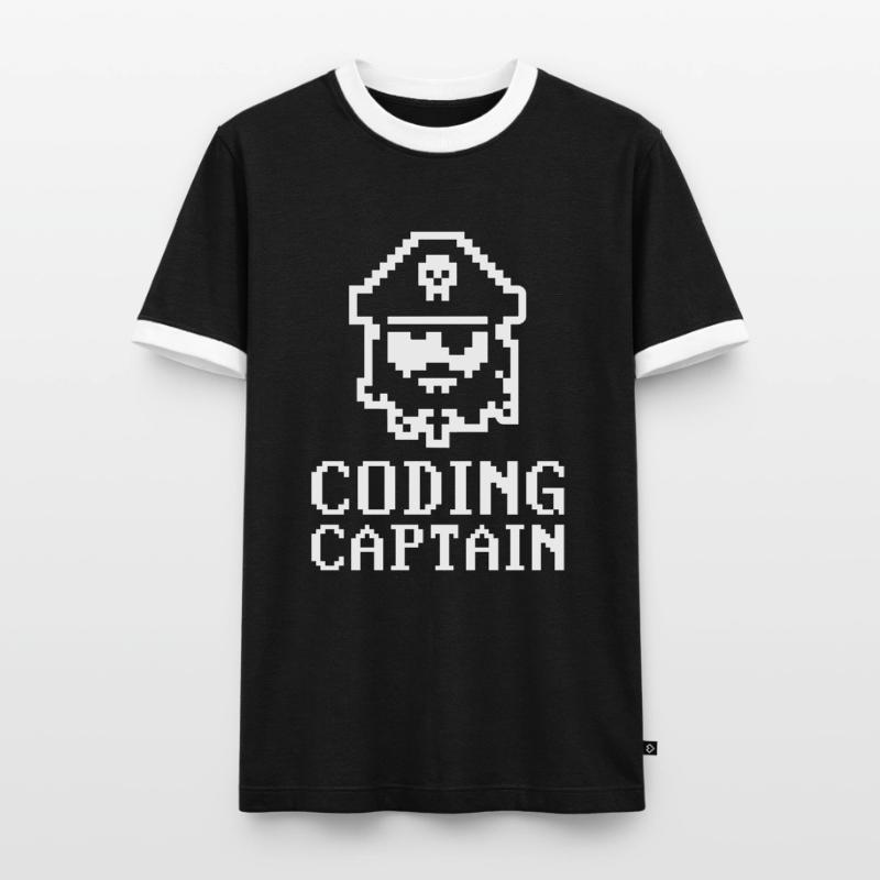 Programmierer Coder Software Entwickler Männer Kontrast-T-Shirt