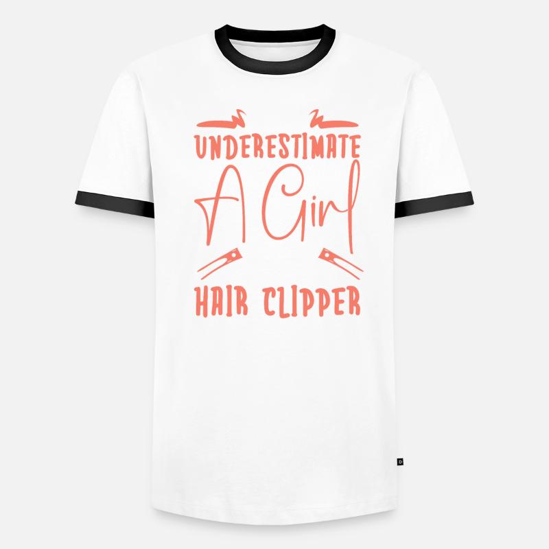 Coiffeur Coiffeur Coiffure Coiffure Coiffure Coiffure T-shirt contrasté Homme