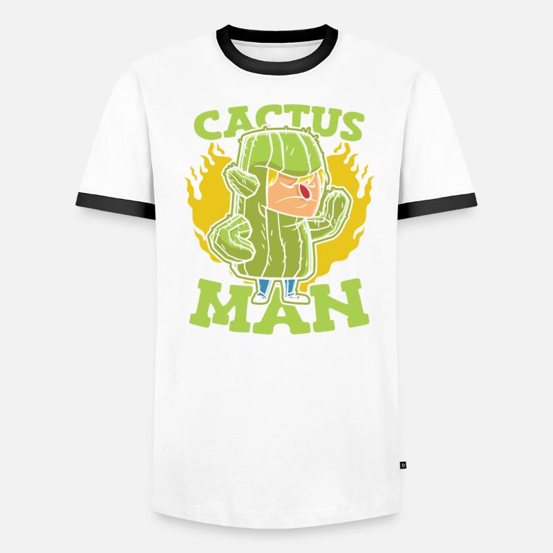 Cactus Garden Men's Ringer Shirt
