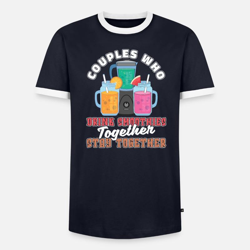 Smoothie Pair Men's Ringer Shirt