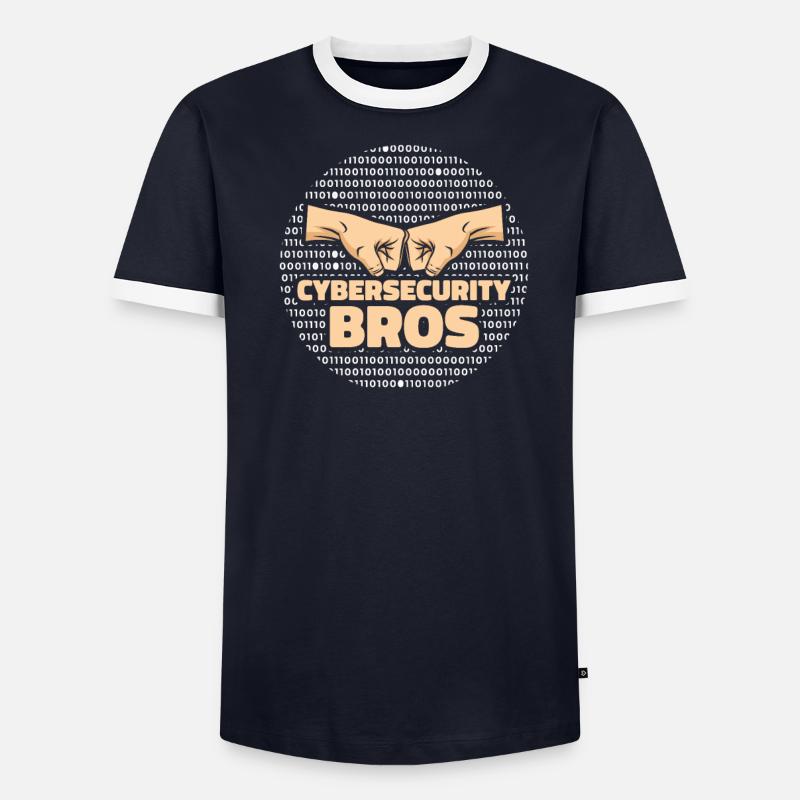 Developer Coder Programmer Security - T-shirt contrasté Homme - undefined