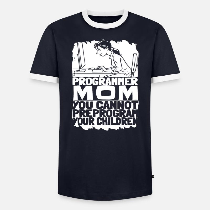 Développeur Coder Programmeur Mama - T-shirt contrasté Homme - undefined