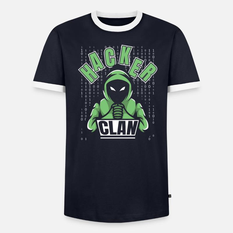 Entwickler Coder Programmierer Hacker - Männer Kontrast-T-Shirt - undefined