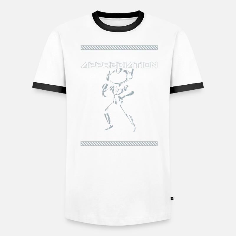 Robotics Ai Robot Men's Ringer Shirt