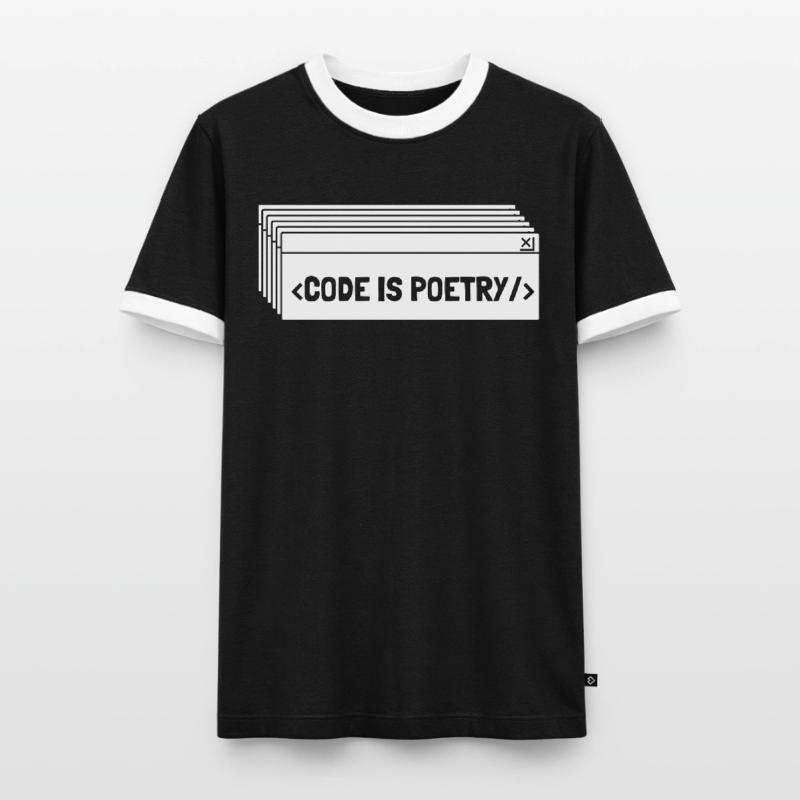 Developer Coder Programmer Men's Ringer Shirt