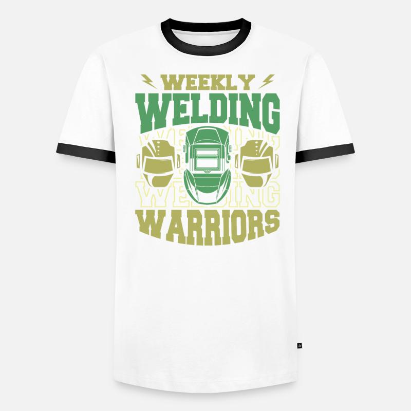 Welder Locksmith Witty Men's Ringer Shirt