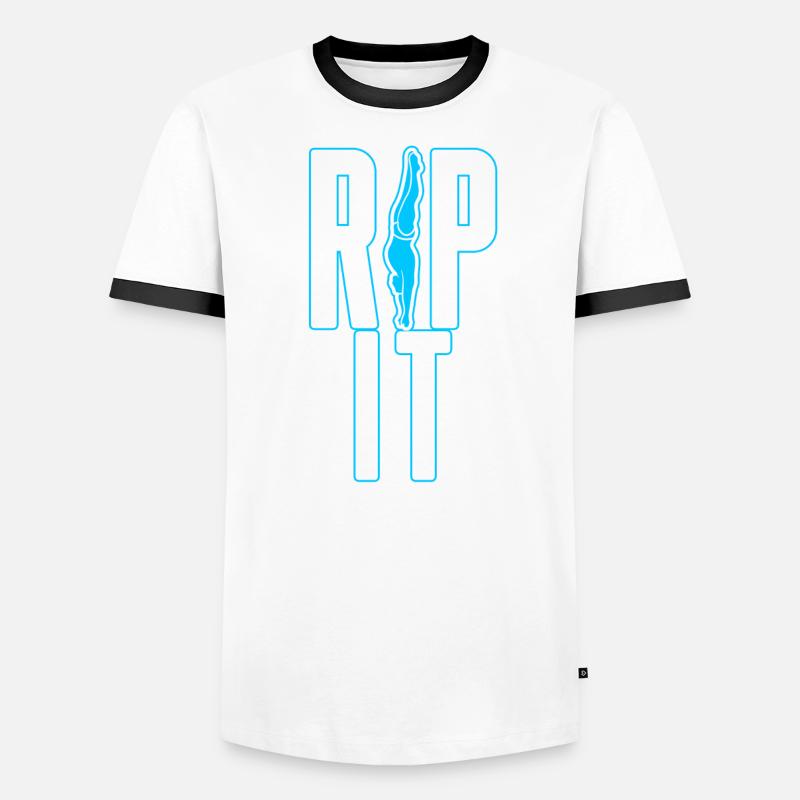 Plongeurs plongeurs T-shirt contrasté Homme