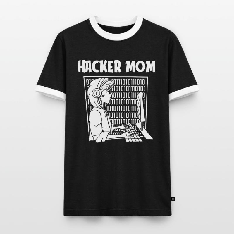 Developer Coder Programmer Men's Ringer Shirt